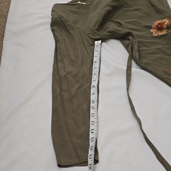 DKLA Vintage Casual Green Sheath Dress with Long Sleeves Small - Picture 8 of 8